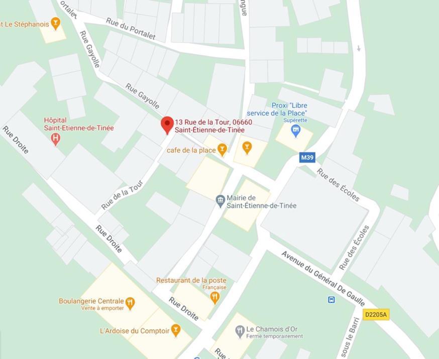 Studio La Tour Saint-Étienne-de-Tinée Eksteriør billede